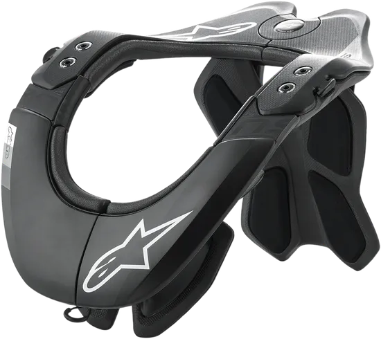 Alpinestars Adult Unisex Bionic Neck Support Tech 2 XS M L XL Black Gray Yellow 3