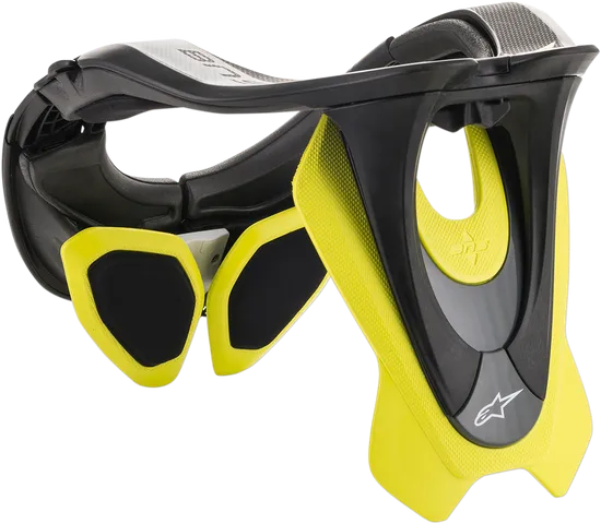Alpinestars Adult Unisex Bionic Neck Support Tech 2 XS M L XL Black Gray Yellow 8