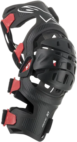 Alpinestars Adult Unisex Bionic-10 Carbon Knee Brace Right S XL 2XL Black 5