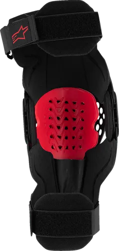 Alpinestars Adult Unisex SX-1 Plasma Knee Protector S M L XL 2XL Black Red 8