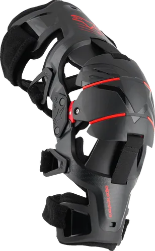 Alpinestars Adult Unisex RK-1 Plasma Knee Brace S M L XL Black Red 5
