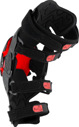 Alpinestars Adult Unisex RK-1 Plasma Knee Brace S M L XL Black Red 6