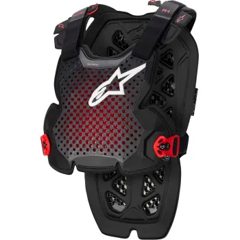 Alpinestars Adult Men A-1 Pro Chest Guard M L XL 2XL White Black 7