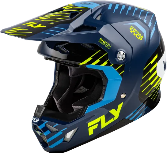 Fly Racing Adult Youth Formula CP Helmet MX Full Face | XS S M L XL 2XL | Red Black Blue White Purple Gray Orange Navy Fluorescent Yellow Silver 66
