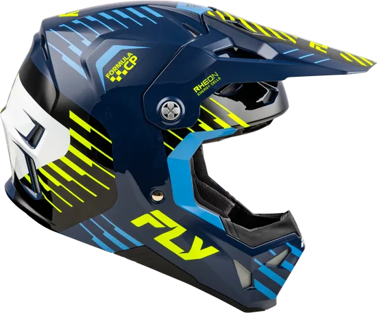 Fly Racing Adult Youth Formula CP Helmet MX Full Face | XS S M L XL 2XL | Red Black Blue White Purple Gray Orange Navy Fluorescent Yellow Silver 88