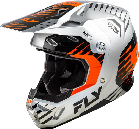 Fly Racing Adult Youth Formula CP Helmet MX Full Face | XS S M L XL 2XL | Red Black Blue White Purple Gray Orange Navy Fluorescent Yellow Silver 15