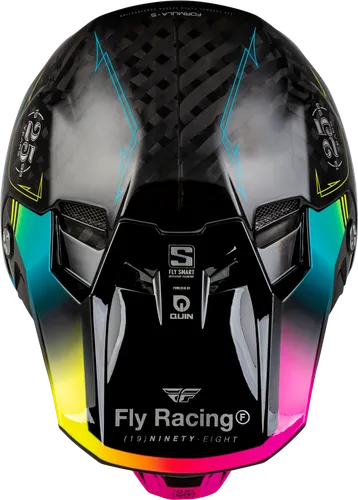 Fly Racing Adult Youth Formula S Carbon Legacy Helmet MX Full Face | XS S L 2XL | Black Blue Gold Gray Silver Pink Red 17