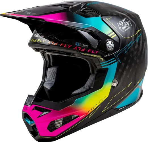Fly Racing Adult Youth Formula S Carbon Legacy Helmet MX Full Face | XS S L 2XL | Black Blue Gold Gray Silver Pink Red 15
