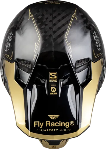 Fly Racing Adult Youth Formula S Carbon Legacy Helmet MX Full Face | XS S L 2XL | Black Blue Gold Gray Silver Pink Red 8