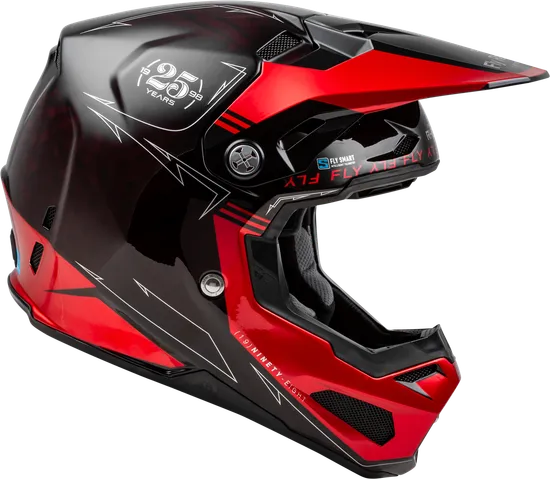 Fly Racing Adult Youth Formula S Carbon Legacy Helmet MX Full Face | XS S L 2XL | Black Blue Gold Gray Silver Pink Red 28