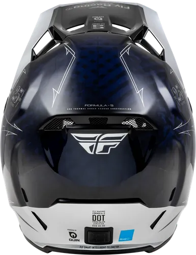 Fly Racing Adult Youth Formula S Carbon Legacy Helmet MX Full Face | XS S L 2XL | Black Blue Gold Gray Silver Pink Red 11