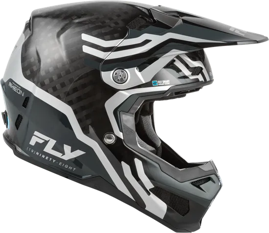 Fly Racing Adult Youth Formula S Carbon Byte Helmet Full Face MX | XS S M L XL 2XL | Black Gray Silver Teal Green Blue White Red 67