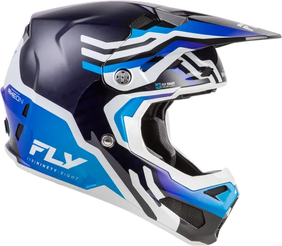 Fly Racing Adult Youth Formula S Carbon Byte Helmet Full Face MX | XS S M L XL 2XL | Black Gray Silver Teal Green Blue White Red 52