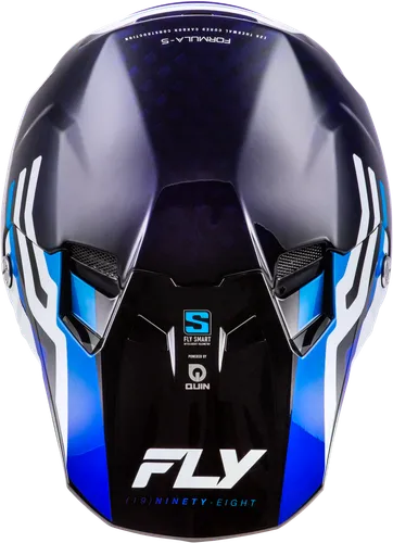 Fly Racing Adult Youth Formula S Carbon Byte Helmet Full Face MX | XS S M L XL 2XL | Black Gray Silver Teal Green Blue White Red 47