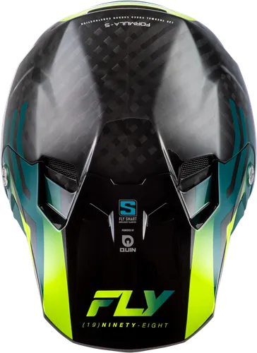 Fly Racing Adult Youth Formula S Carbon Byte Helmet Full Face MX | XS S M L XL 2XL | Black Gray Silver Teal Green Blue White Red 8