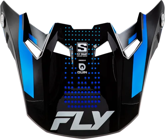 Fly Racing Formula S Visor '25 Youth Adult White Black Blue Pink Gray Hi Viz Red Yellow Protocol 6