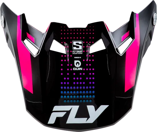 Fly Racing Formula S Visor '25 Youth Adult White Black Blue Pink Gray Hi Viz Red Yellow Protocol 3