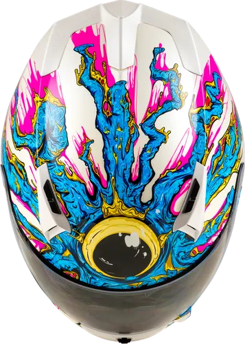 Fly Racing Adult Revolt Space Creep Helmet Full Face Street | XS S M L XL 2XL | Blue White Pink Black Red 5