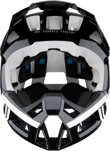 100% Adult Trajecta Bicycle Helmet Full Face | S M L XL | Black Red Silver White