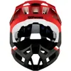 100% Adult Trajecta Bicycle Helmet Full Face | S M L XL | Black Red Silver White