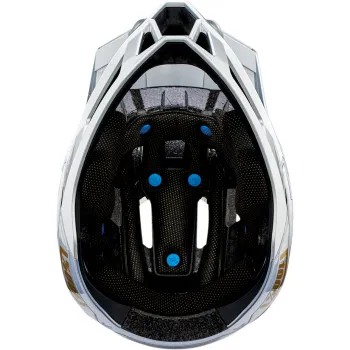 100% Adult Trajecta Bicycle Helmet Full Face | S M L XL | Black Red Silver White