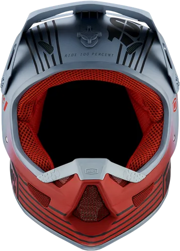 100% Adult Youth Status Bicycle Helmet Full Face | XS S M L XL 2XL | Black Yellow Gray Red