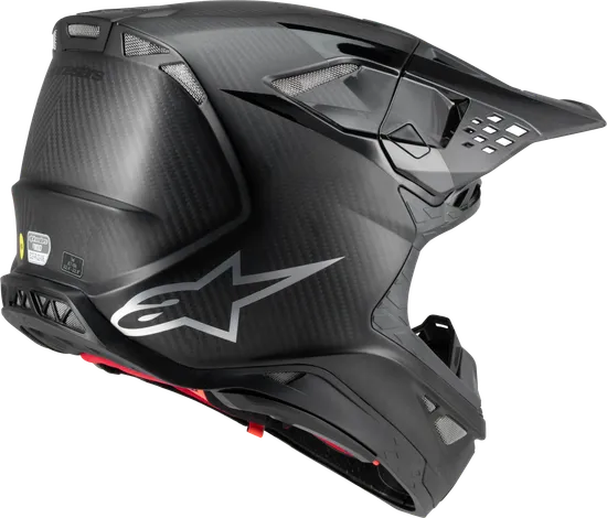 Alpinestars Adult S-M10 Helmet MX | S 2XL | Black Gold Red Gray White 6