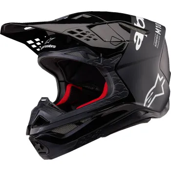 Alpinestars Adult Supertech M10 Flood Helmet MX | XS S M L XL 2XL | Black Gray Red Silver Blue 23