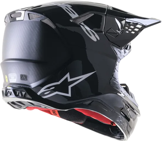 Alpinestars Adult Supertech M10 Flood Helmet MX | XS S M L XL 2XL | Black Gray Red Silver Blue 16
