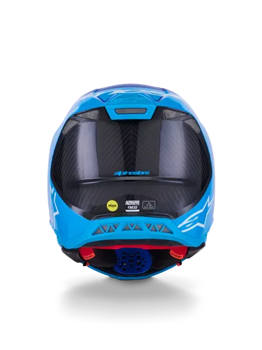 Alpinestars Adult Supertech S-M10 Flood Helmet MX | S M L XL 2XL | Blue 8