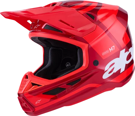 Alpinestars Adult SM7 Core Helmet MX | XS S M L XL 2XL | Blue Orange Red 33