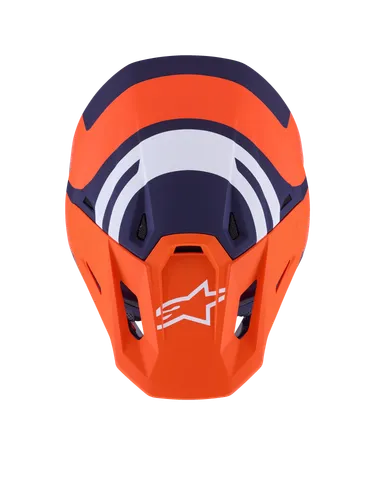 Alpinestars Adult SM7 Core Helmet MX | XS S M L XL 2XL | Blue Orange Red 14