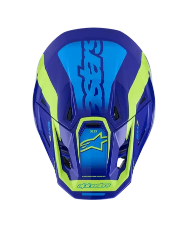 Alpinestars Adult SM7 Deed Helmet MX | XS S M L XL 2XL | Blue Yellow Red White Purple Pink 43