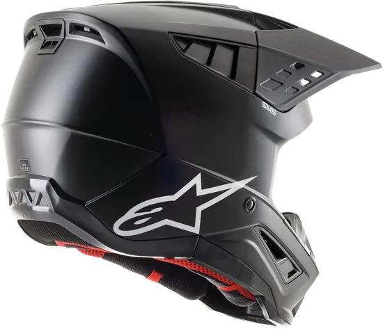 Alpinestars Adult S-M5 Helmet MX  XS S M L XL 2XL  Gray Green Black Yellow Red White Pink Matte Black Black  Red Tan Brown Blue Silver Charcoal Purple 134