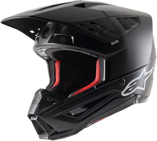 Alpinestars Adult S-M5 Helmet MX  XS S M L XL 2XL  Gray Green Black Yellow Red White Pink Matte Black Black  Red Tan Brown Blue Silver Charcoal Purple 33