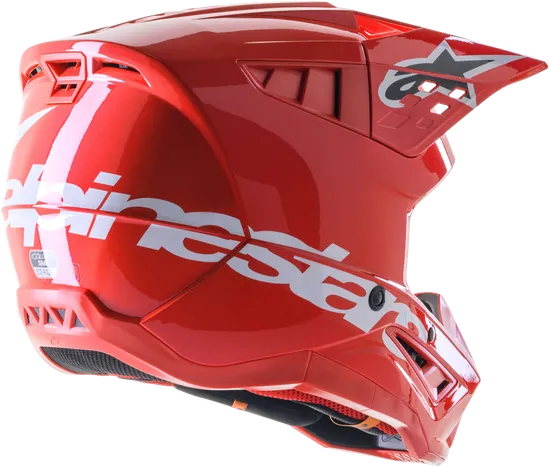 Alpinestars Adult S-M5 Helmet MX  XS S M L XL 2XL  Gray Green Black Yellow Red White Pink Matte Black Black  Red Tan Brown Blue Silver Charcoal Purple 78