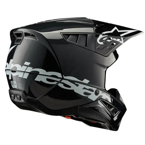 Alpinestars Adult S-M5 Helmet MX  XS S M L XL 2XL  Gray Green Black Yellow Red White Pink Matte Black Black  Red Tan Brown Blue Silver Charcoal Purple 102