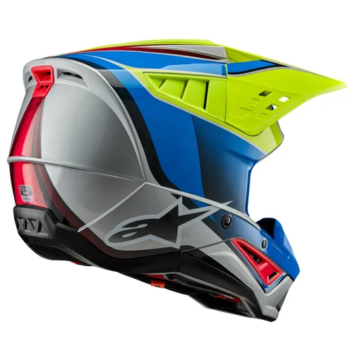 Alpinestars Adult S-M5 Helmet MX  XS S M L XL 2XL  Gray Green Black Yellow Red White Pink Matte Black Black  Red Tan Brown Blue Silver Charcoal Purple 126