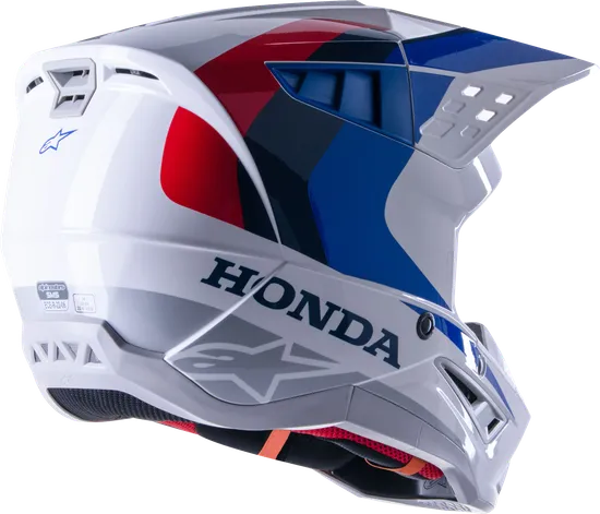 Alpinestars Adult S-M5 Helmet MX  XS S M L XL 2XL  Gray Green Black Yellow Red White Pink Matte Black Black  Red Tan Brown Blue Silver Charcoal Purple 54