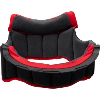 Alpinestars Adult S M L XL Supertech R10 Helmet Crown Pad Black Red 3