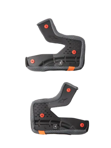 Alpinestars Adult SM7 Cheek Pad Set S M L XL 30 mm 45 mm 40 mm 35 mm 25 mm 11