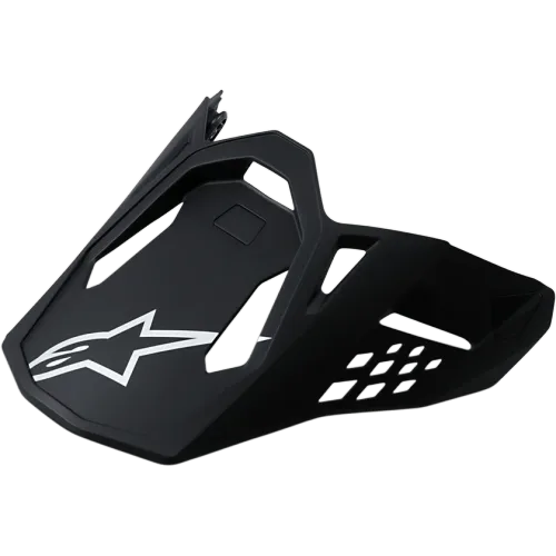 Alpinestars M8/M10 Helmet Visor Adult Matte Black Blue Black  Gunmetal Solid Meta 2 2