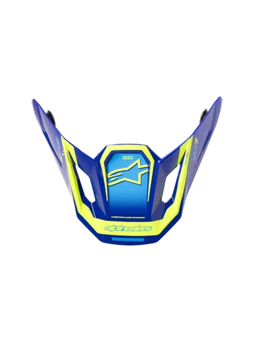 Alpinestars SM7 Helmet Visor Adult Blue Yellow Red White Orange Black Pink Purple Deed Core Solid Dasher Cast 2
