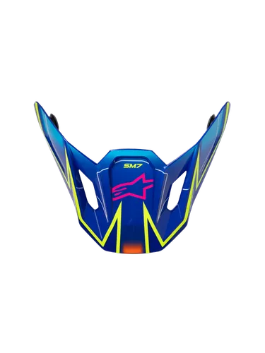 Alpinestars SM7 Helmet Visor Adult Blue Yellow Red White Orange Black Pink Purple Deed Core Solid Dasher Cast 8