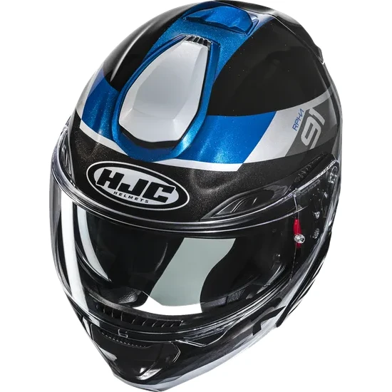 HJC Adult RPHA 91 Madal Modular Helmet Modular | XS S M L XL 2XL | Black Blue White Gray Yellow Red 13