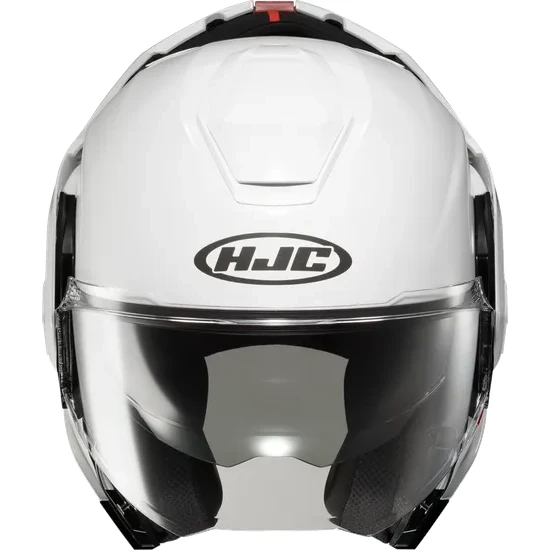 HJC Adult i100 Solid Modular Helmet Modular | XS S M L XL 2XL | White Black Black Satin Gray 34