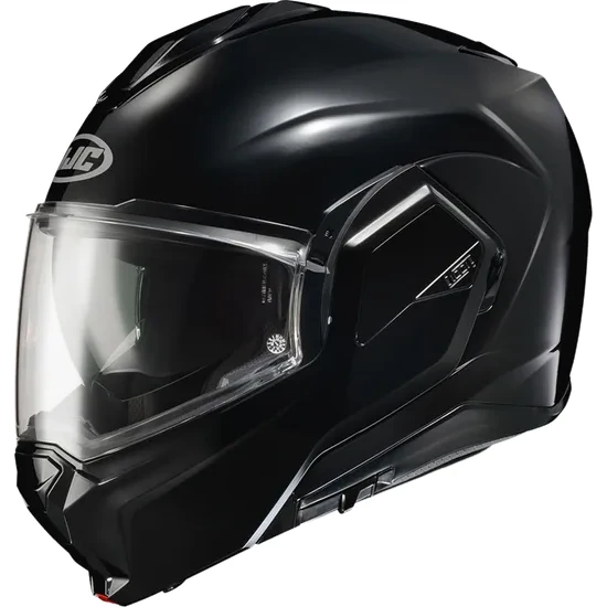 HJC Adult i100 Solid Modular Helmet Modular | XS S M L XL 2XL | White Black Black Satin Gray 22