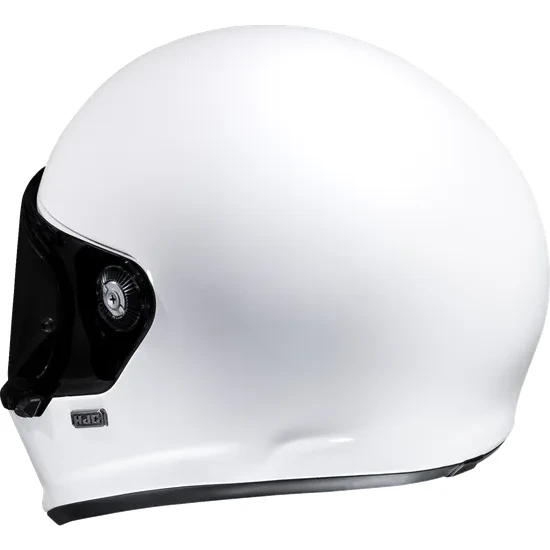 HJC Adult V10 Solid Helmet Full Face | S M L XL 2XL | Black Red Black Satin White 16