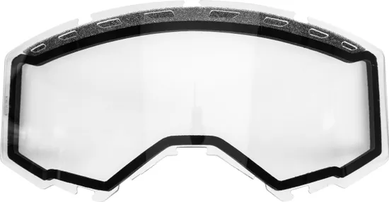 Fly Racing Red Mirror Silver Smoke Gray Polarized Clear Orange Pink Blue Brown Yellow Adult Youth Goggle Dual Lens w/Vents 4