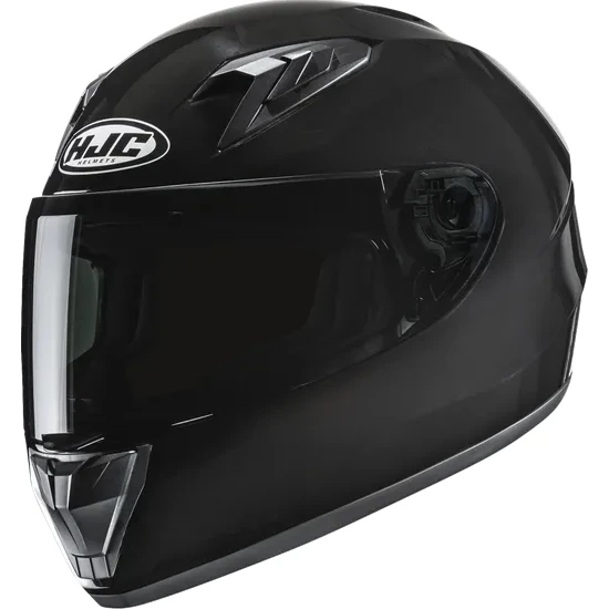 HJC Youth Y10 Solid Helmet Full Face | S M L | Black Orange White Black Satin 3
